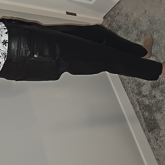 Banana Republic Factory Black Coated Skinny ankle fit jean Size 28/6R $89 NWT - Picture 8 of 16